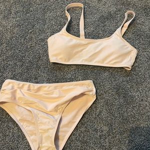 Light pink bikini set